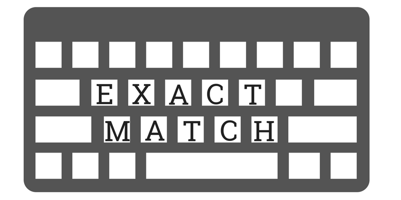 AdWords Exact Match Targeting