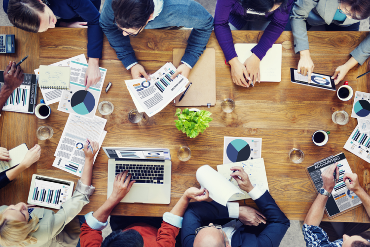 Remarketing Experts Sitting Around a Table