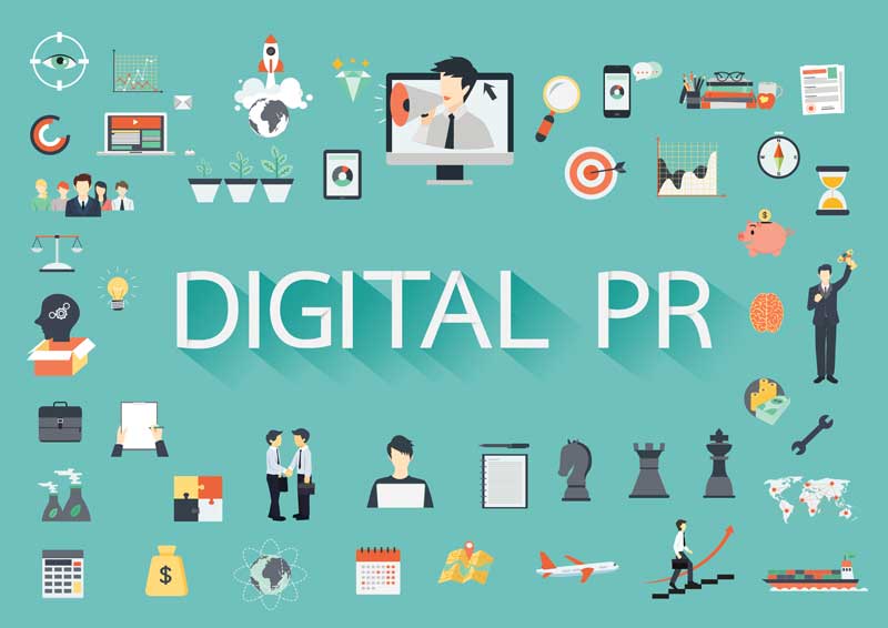 Digital PR is a strategy used to increase awareness of your brand